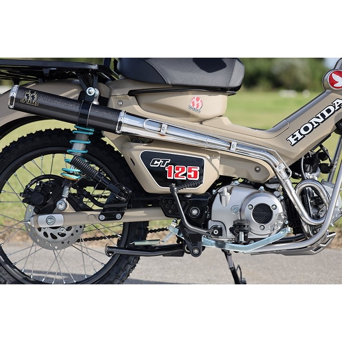 PURESPORT フルエキゾーストマフラー Carbon CT125ハンターカブ