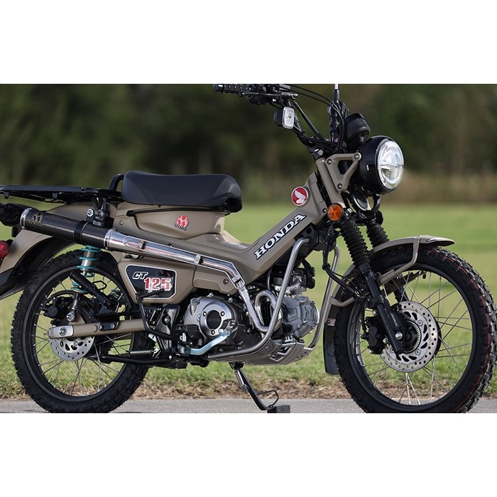 PURESPORT フルエキゾーストマフラー Carbon CT125ハンターカブ