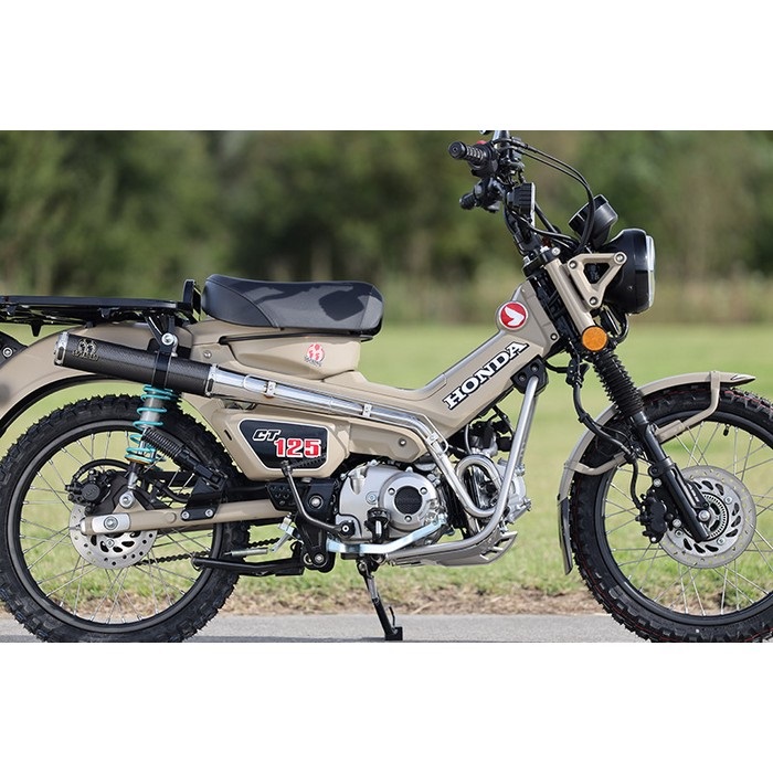 PURESPORT フルエキゾーストマフラー Carbon CT125ハンターカブ PURESPORT フルエキゾーストマフラー Carbon CT125ハンターカブ