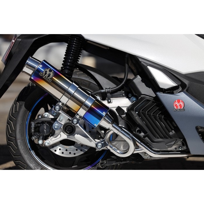 Realize ホンダ CBF125 22Racing SUS マフラー Amazon | Realize CBF125 バイクマフラー PCJ71 PCJ72 22Racing