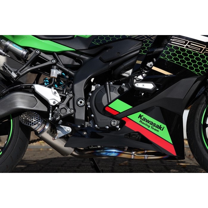MotoGear.jr 高性能マフラー デュアルエキゾースト 新製品情報】Ninja ZX-25R (2023) 政府認証フルエキゾースト