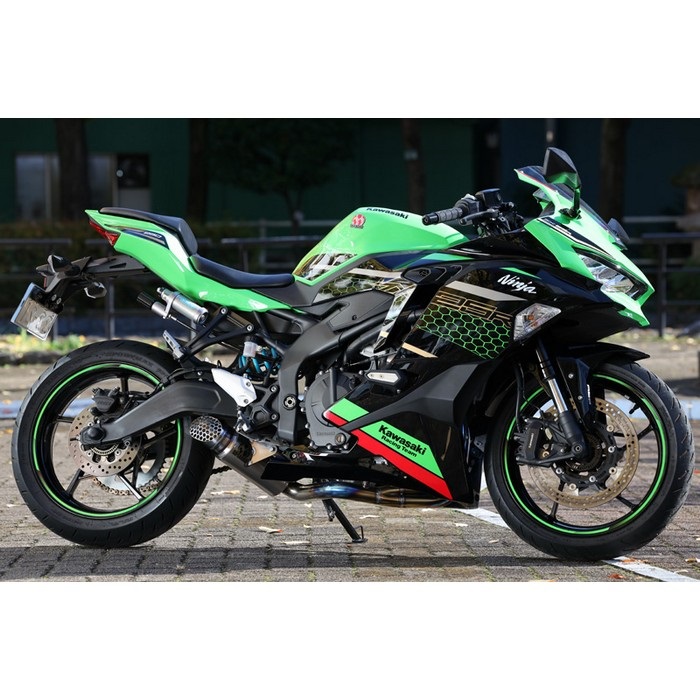 ボクシング nn POWERBOX FULL フルエキゾーストマフラー TitanBlue ZX-25R 21