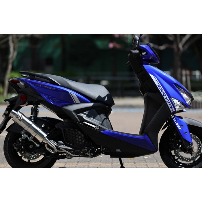 NBS アドレスV125/G マフラー本体 ステンレスショートマフラー