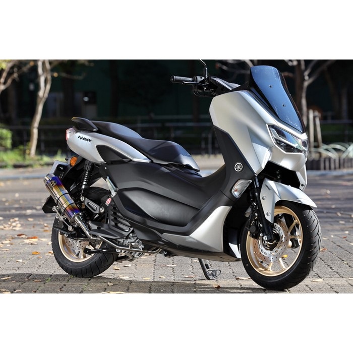 PURESPORT フルエキゾーストマフラー ”S” TitanBlue NMAX125 21