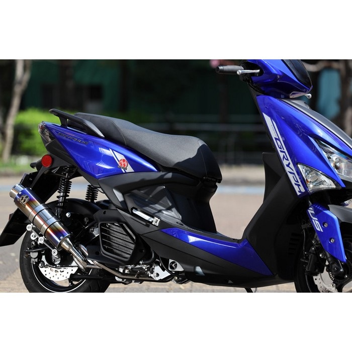 PURESPORT フルエキゾーストマフラー ”S” TitanBlue NMAX125 21