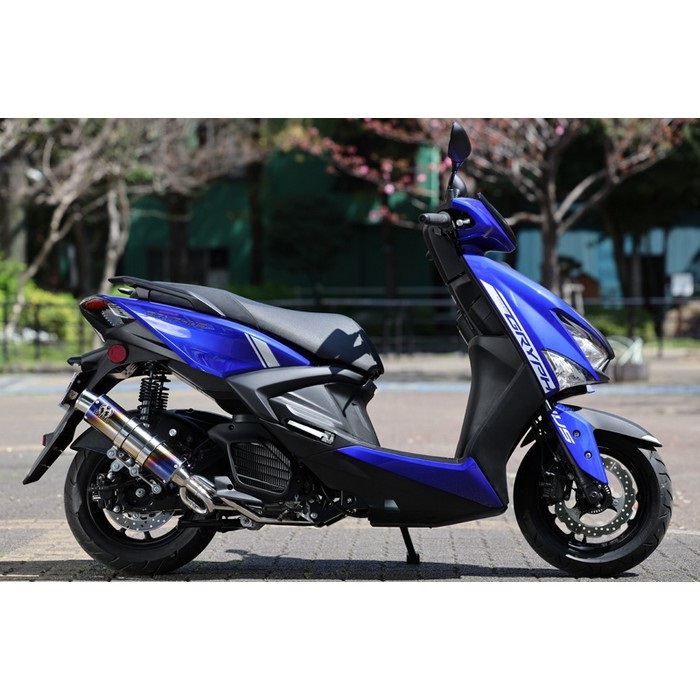 PURESPORT フルエキゾーストマフラー ”S” TitanBlue NMAX125 21