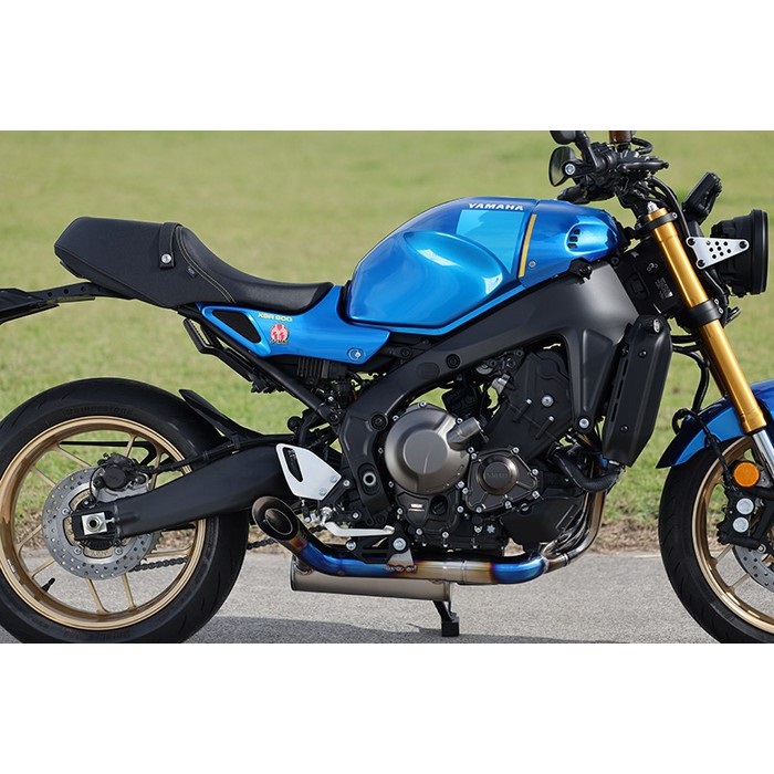 POWERBOX FULL フルエキゾーストマフラー ”RS” TitanBlue XSR900