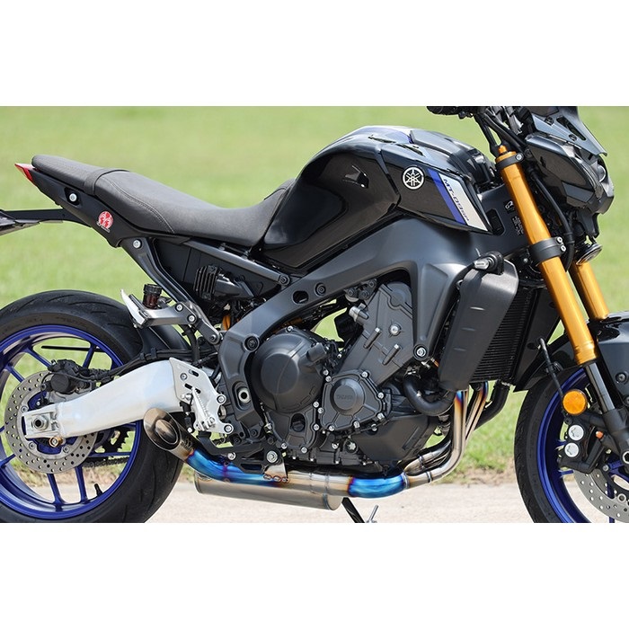 POWERBOX FULL フルエキゾーストマフラー ”RS” TitanBlue XSR900