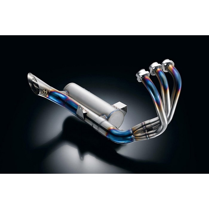 SP忠男　POWERBOX Pipe TitanBlue Kawasaki 16 ZX-10R (ZXT00S)POWER BOX TitanBlue K's-STYLE