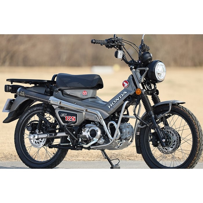 PURESPORT フルエキゾーストマフラー Carbon CT125 ハンターカブ 23
