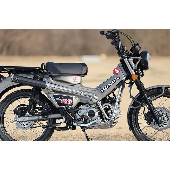 PURESPORT フルエキゾーストマフラー Carbon CT125 ハンターカブ 23