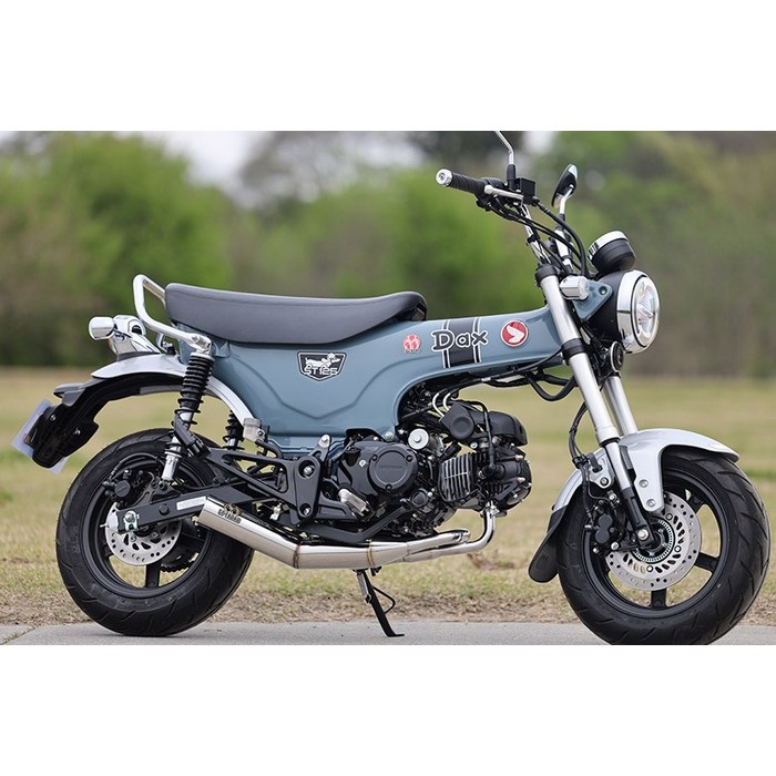GN125H フルエキゾーストマフラーセット METAL GEAR メタルギア フルエキゾーストマフラー GN125H GN125