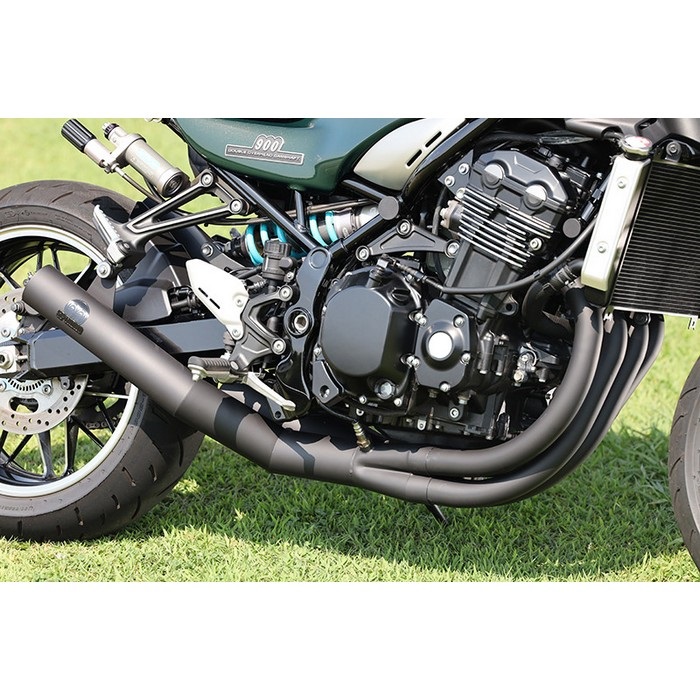 POWERBOX FULL フルエキゾーストマフラー 4in1 耐熱ブラック Z900RS 23