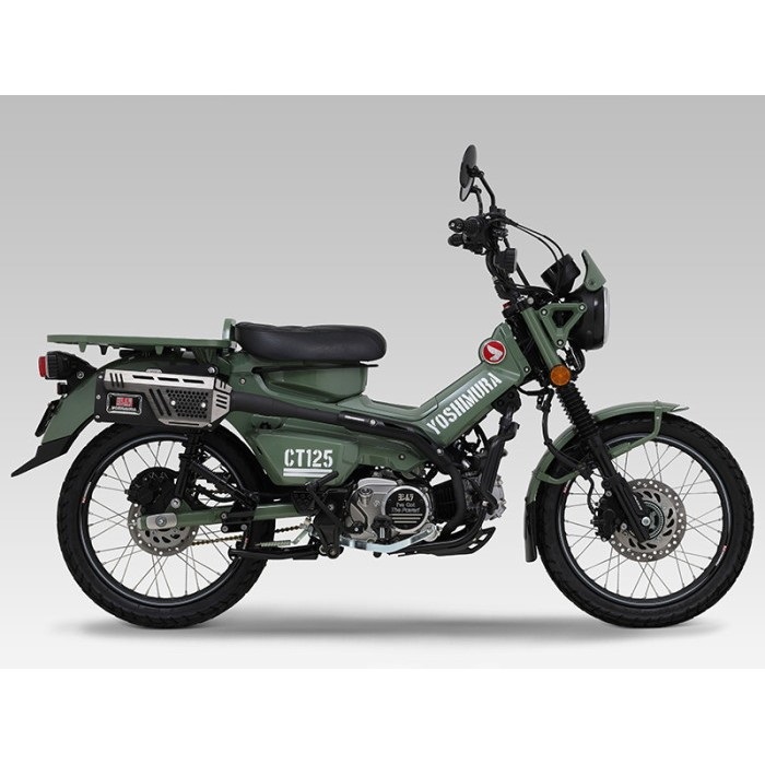 機械曲Tacticalサイクロン 政府認証 フルエキゾーストマフラー CT125