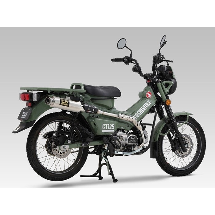 CT125 ヨシムラ 機械曲GPーMAGNUMサイクロンSS