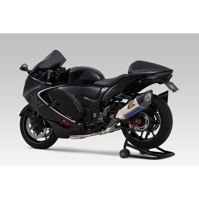ヨシムラ｜R-11Sq R チタンサイクロン｜HAYABUSA｜マフラー 機械曲 R-11Sq R チタンサイクロン 2本出し 政府認証 | ヨシムラ