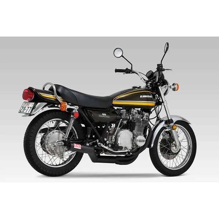 マ*イ様 z1 マフラー　1975年式 ストレートチタンサイクロン 4-2-1 フルエキゾーストマフラー Z1 73-75