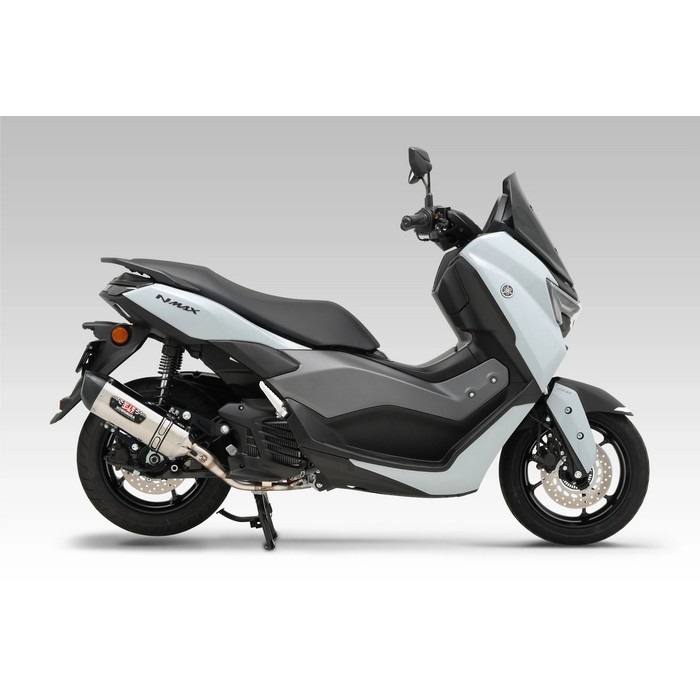 RS8 パフォーマンスマフラー NMAX/AEROX 機械曲R-77Sサイクロン EXPORT SPEC 政府認証 SSF フルエキゾースト