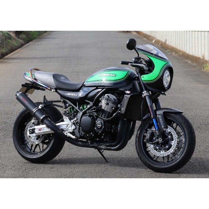 STREET CONCEPT フルEX JMCA 4-1STD TITAN BLACK LINE Type2