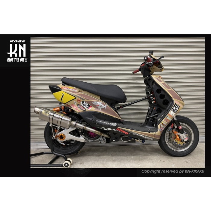 HOTLAP×KN チャンピオンマフラー TITAN 【シグナスX Ver.3
