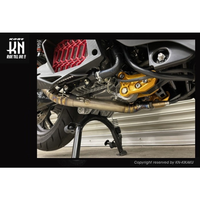 HOTLAP×KN チャンピオンマフラー TITAN【シグナス グリファス