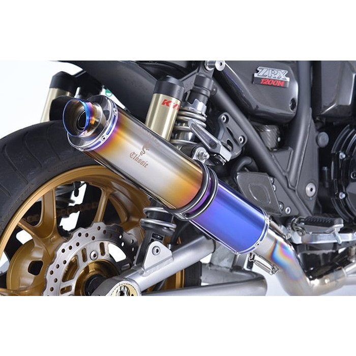 ワイバンクラシックR シングル フルエキゾーストマフラー ZRX1200 DAEG