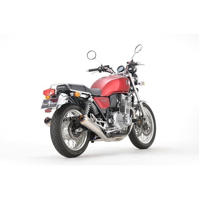 ワイバンクラシック ツイン フルエキゾーストマフラー チタン CB1100EX