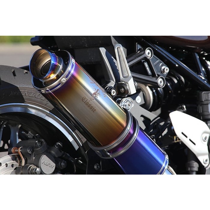 ワイバンクラシックR UPタイプ フルエキゾーストマフラーZ900RS 17-22
