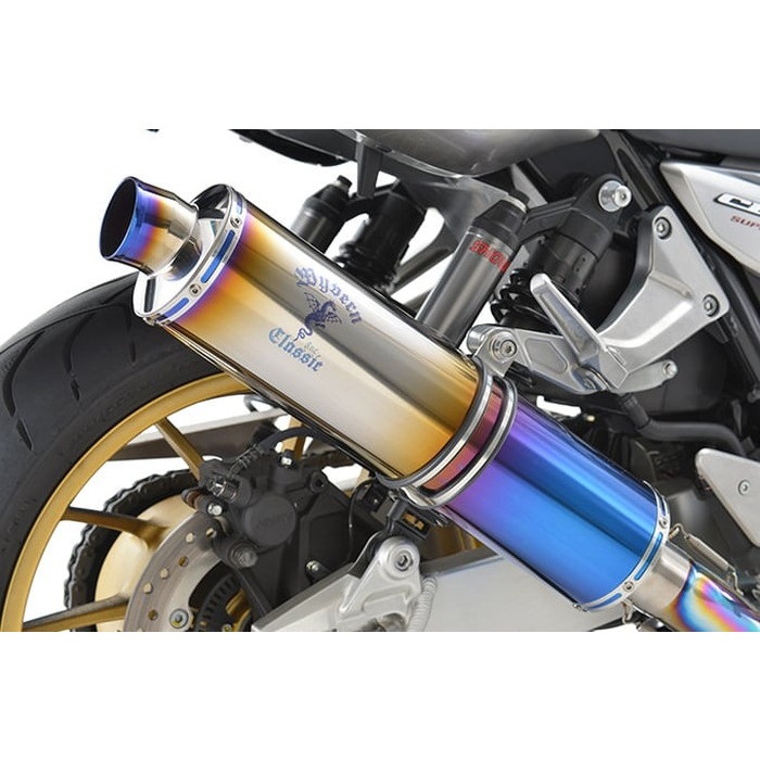CB1300 ワイバンツイン マフラー フルエキ CB1300SF/SB（'18～'20） ワイバン ツイン UP Type クロス