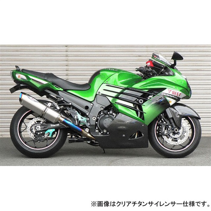 N-EvoⅡフルエキゾーストマフラーT2 Ninja ZX-14R 12-15｜フル