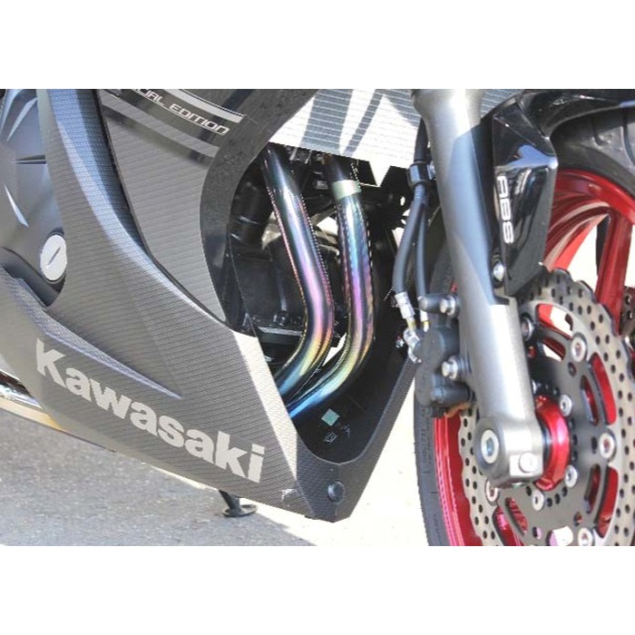 NASSERT-EvoⅡフルエキゾーストマフラー Ninja400 14-17｜フル