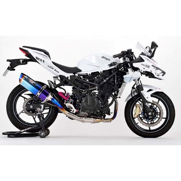 NASSERT-EvoⅡフルエキゾーストマフラー Ninja400 18-23｜フル