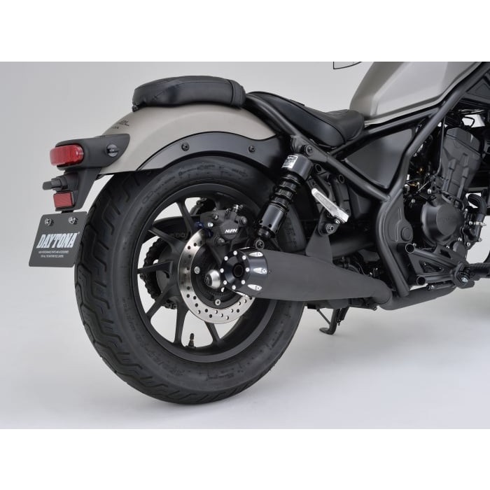 ENDURANCE/メガホンマフラー/REBEL250/MC49 メガホンタイプマフラー Rebel250 【政府認証マフラ－】｜フル
