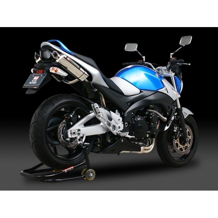 Tri-Ovalサイクロン EXPORT SPEC スリップオンマフラー GSR400 06-10 