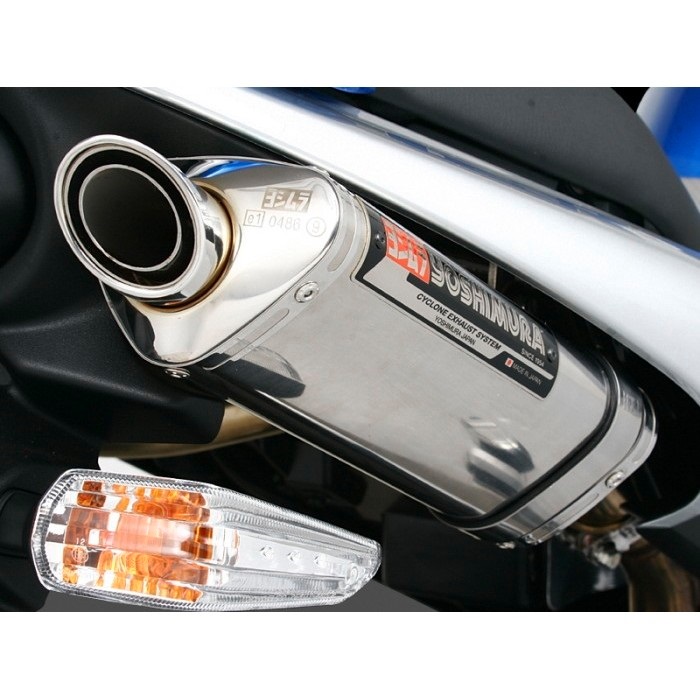 Tri-Ovalサイクロン EXPORT SPEC スリップオンマフラー GSR400 06-10 