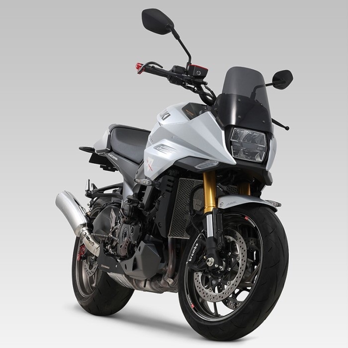 チタン B-77 サイクロン 政府認証 (ヒートガード付属) スリップオン 
