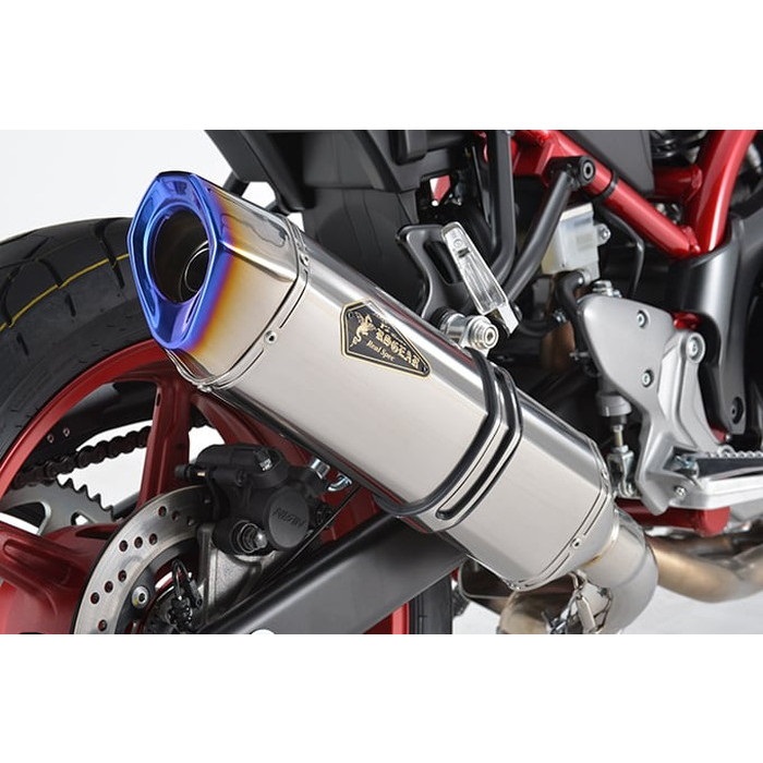 リアルスペック スリップオンマフラー SV650 ABS 17-｜スリップオン 