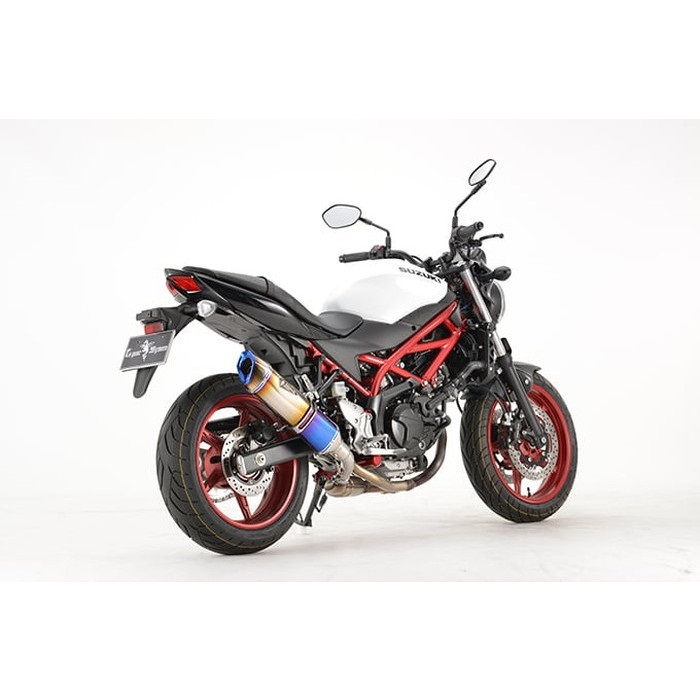 リアルスペック スリップオンマフラー SV650 ABS 17-｜スリップオン 