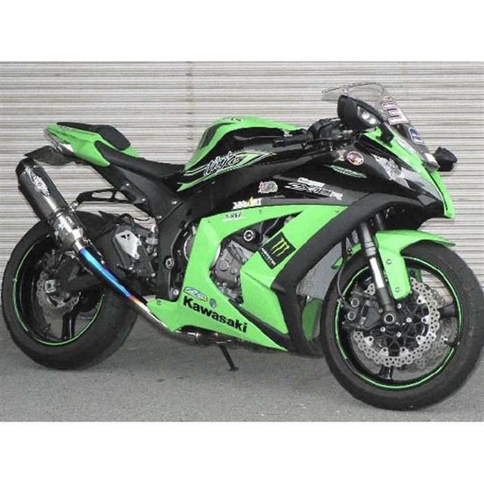 N-R EvoⅡ スリップオンマフラー ZX-10R 11-15｜スリップオン 