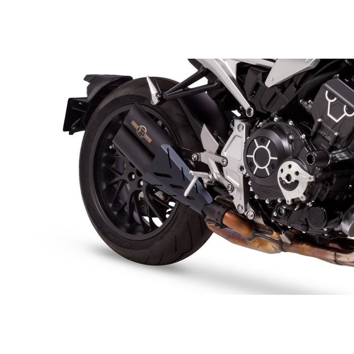 スリップオンマフラー CROSS-SHORT TWIN BLACK 18-20/21- CB1000R