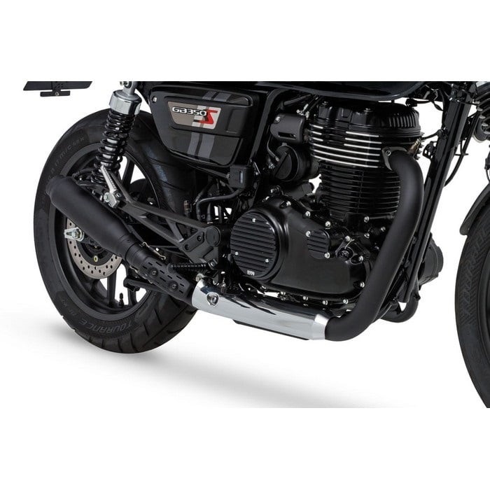 スリップオンマフラー MONSTER BLACK 21-22 GB350/GB350S｜スリップ