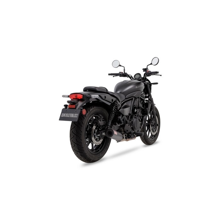 エリミネーター 400 スリップオンマフラー CROSS TWIN BLACK スリップオンマフラー CROSS TWIN BLACK 24- エリミネーター400