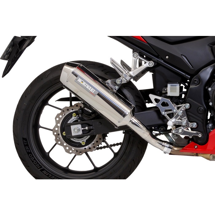 スリップオンマフラー MX SUS (ステンレスポリッシュ) CBR400R/400X