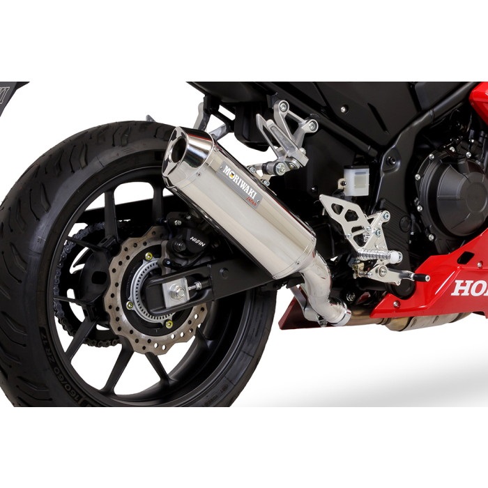 スリップオンマフラー MX SUS (ステンレスポリッシュ) CBR400R/400X