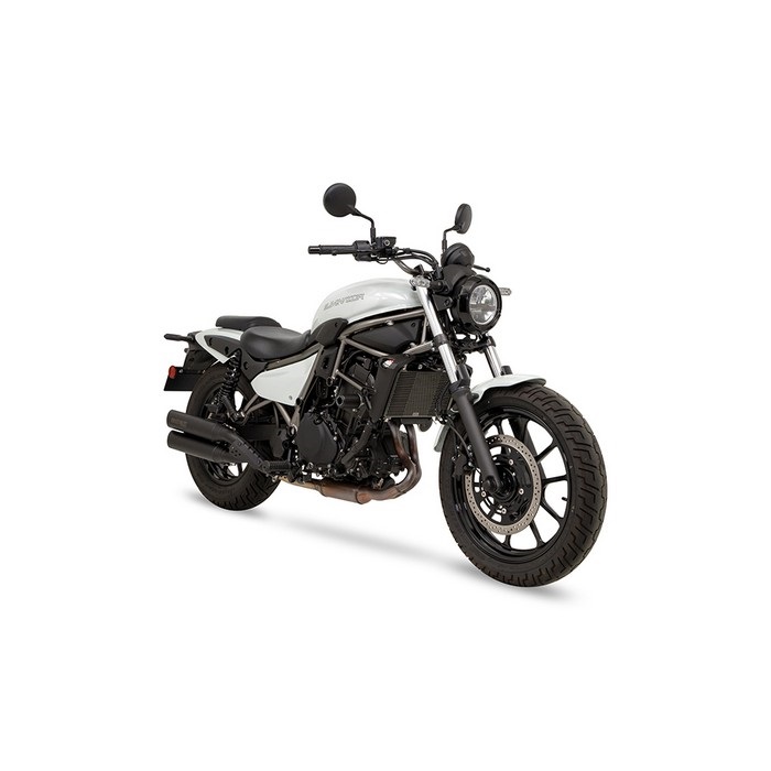 スリップオンマフラー CROSS TWIN BLACK 24- エリミネーター400