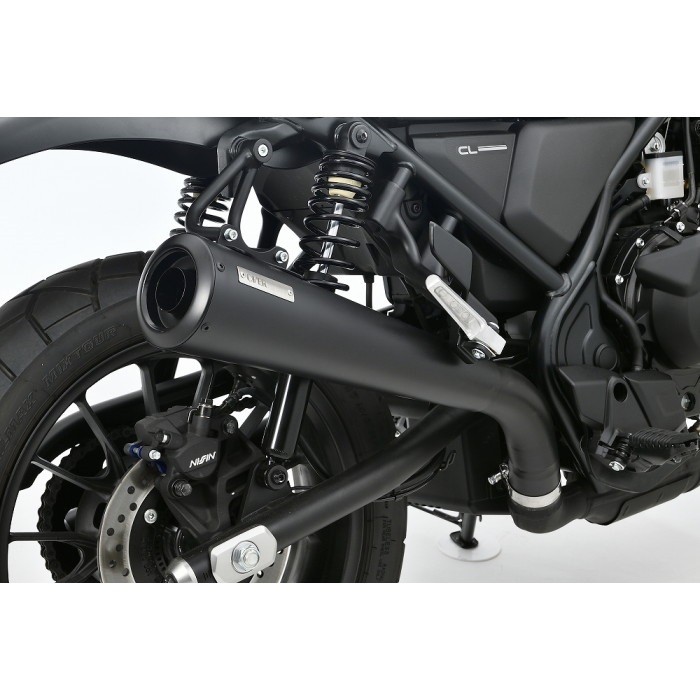Highlander スリップオン マフラー ブラック CL500(23-)｜スリップオン