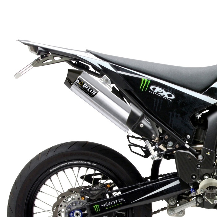 WR250R　WR250X　デルタバレル4 とExupキャンセラーのセット バレル4サイレンサー WR250R/WR250X｜スリップオンサイレンサー・汎用