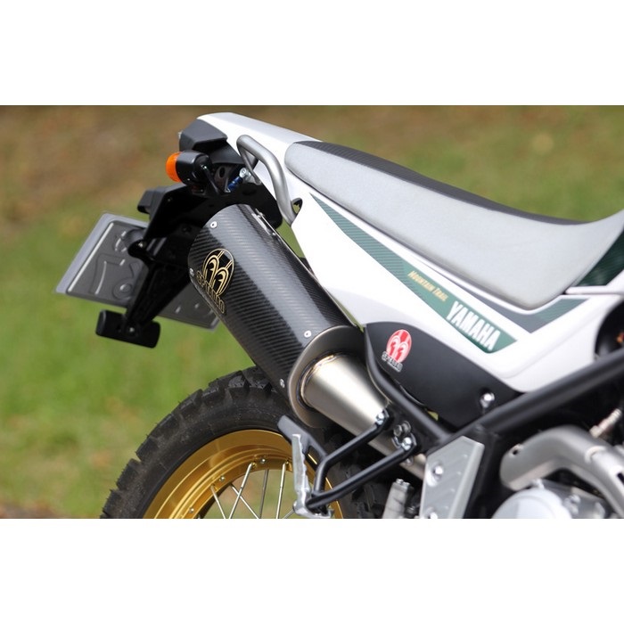 POWERBOX スリップオンマフラー Titan＆Carbon SEROW250 18-｜スリップ