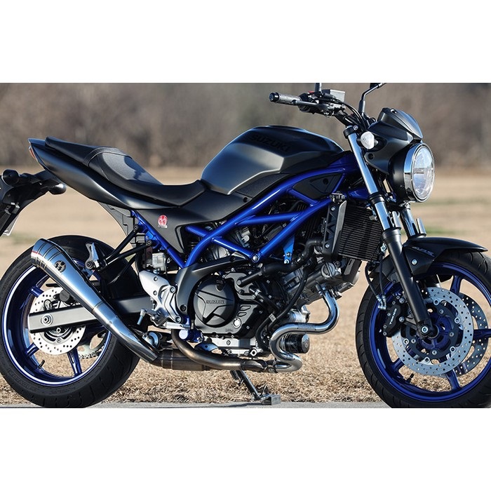 POWERBOX メガホン スリップオンマフラー SV650ABS/X ABS｜スリップ