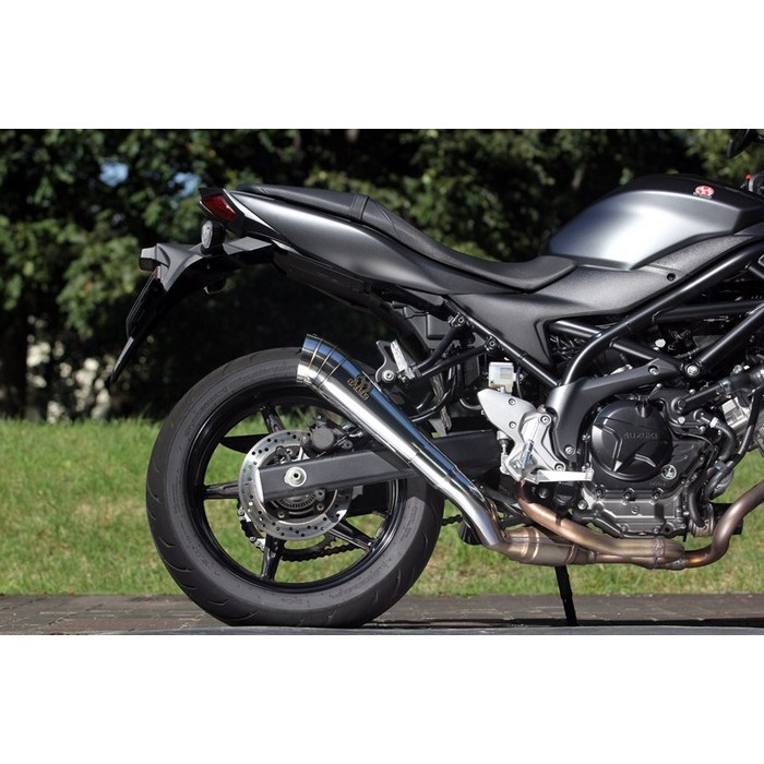 POWERBOX メガホン スリップオンマフラー SV650ABS 22
